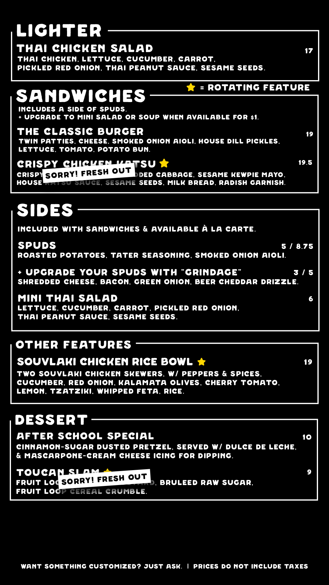 Tap List